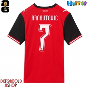 Østrig Marko Arnautovic #7 Hjemmebanetrøje VM 2026 Kort ærmer